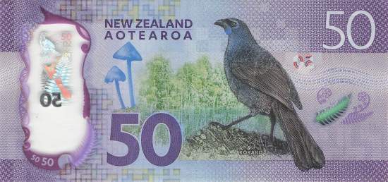 50 Dollar Neuseeland p194b 2018